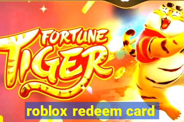 roblox redeem card